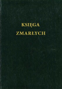 KSIĘGA (CIENKA) ZMARŁYCH - NOWA