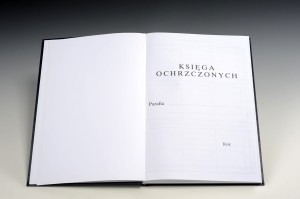 KSIĘGA (GRUBA) OCHRZCZONYCH 