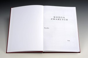 KSIĘGA (CIENKA) ZMARŁYCH 