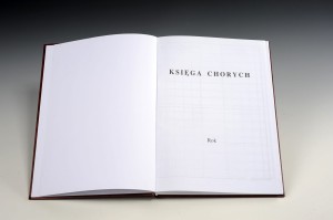 KSIĘGA (ŚREDNIA) CHORYCH 